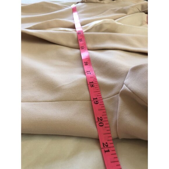 Asos Light Pink Open Front Blazer Womens Size 10 Professional Office Feminine - Picture 7 of 8